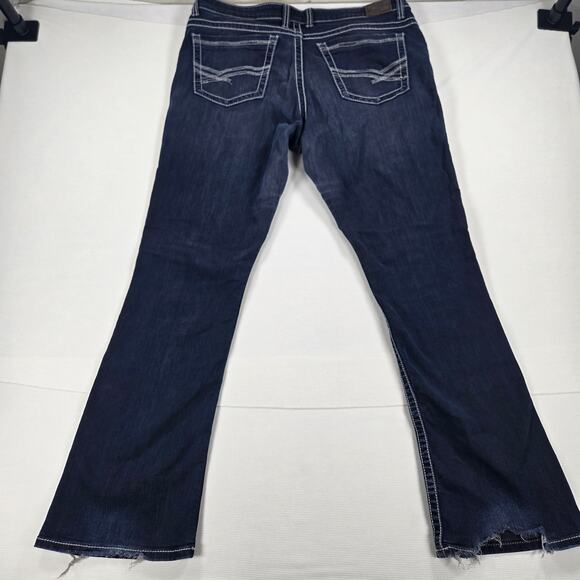 BKE Denim Mid Rise Dakota Bootcut Stretch Jeans in Jeffries Women's Size 33L - Picture 9 of 11
